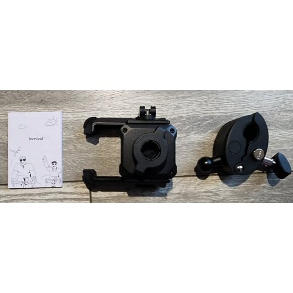 New Motorcycle Phone Mount Holder - [Camera Friendly] [1s Lock] Bike Phone Holde - Picture 1 of 3